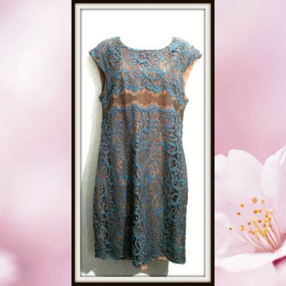 Suzi Chin Dresses & Skirts - Suzi Chin for Maggy Boutique Sheath Dress Size12